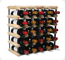 Rack de Madeira 30 Garrafas