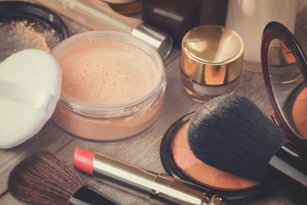 Cosméticos com umidade controlada