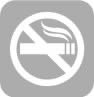 Sem cigarros e bebidas alcoólicas
