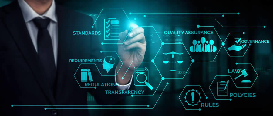 Imagem de sistema de monitoramento para atender aos critérios de padrão de qualidade