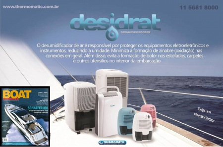 Thermomatic marca presença na revista Boat Shopping