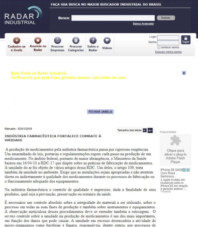 Thermomatic no Radar Industrial
