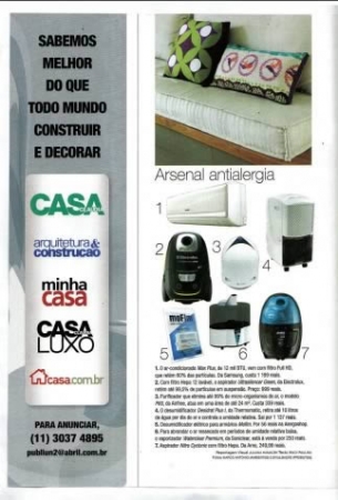 Desumidificador da Thermomatic é citado na revista Casa Cláudia como um dos melhores - FOTO 2