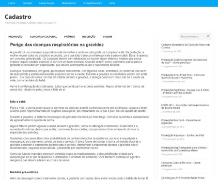 Thermomatic no Cadastro ORG