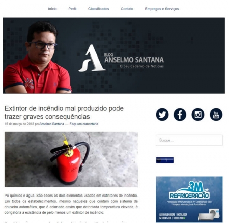 Thermomatic no Caderno de Notícia Anselmo Santana - FOTO 2