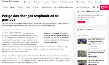 Thermomatic no Jornal de Humaita