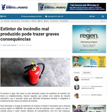 Thermomatic no Jornal Direto ao Ponto