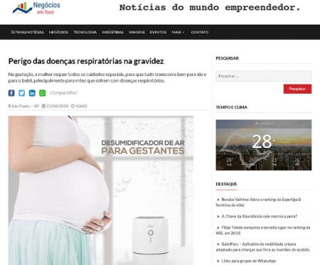 Perigo das Doenças Respiratórias na Gravidez - FOTO 5