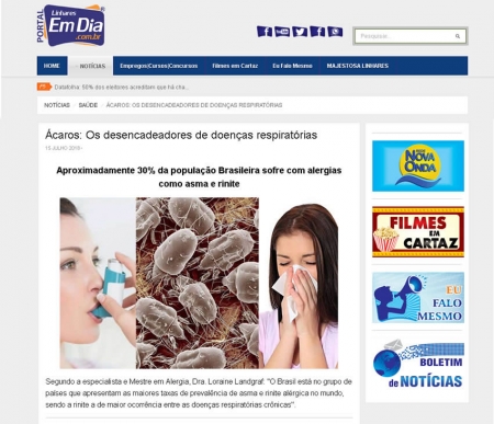 Thermomatic no Portal Linhares em Dia