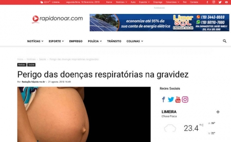 Perigo das Doenças Respiratórias na Gravidez - FOTO 6