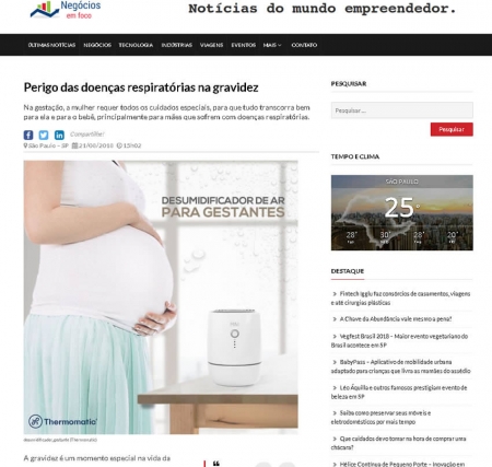 Thermomatic no Negócios em Foco