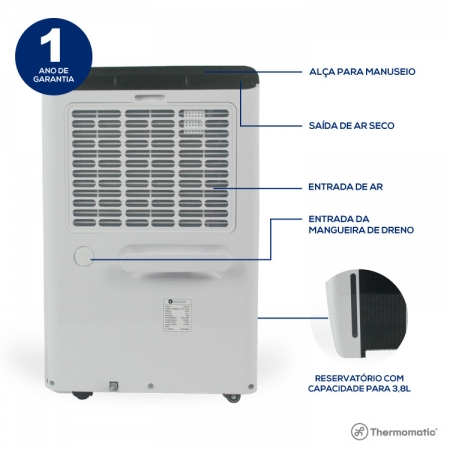 Desumidificador Max 500 Wi-Fi - FOTO 4 Desumidificador Max 500 Wi-Fi - FOTO 4