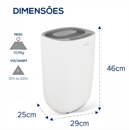 Desumidificador Plus 150 - FOTO 10 Desumidificador Plus 150 - FOTO 10